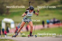 21.10.2023, Arcon, France (FRA): Justine Foulon (FRA) - Biathlon Samse Summer Tour, sprint, Arcon (FRA). www.nordicfocus.com. © Thibaut/NordicFocus. Every downloaded picture is fee-liable.