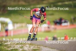 21.10.2023, Arcon, France (FRA): Lubin Amiotte (FRA) - Biathlon Samse Summer Tour, sprint, Arcon (FRA). www.nordicfocus.com. © Thibaut/NordicFocus. Every downloaded picture is fee-liable.