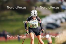 21.10.2023, Arcon, France (FRA): Lea Gross (BEL) - Biathlon Samse Summer Tour, sprint, Arcon (FRA). www.nordicfocus.com. © Thibaut/NordicFocus. Every downloaded picture is fee-liable.