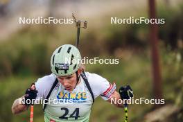 21.10.2023, Arcon, France (FRA): Justine Braisaz-Bouchet (FRA) - Biathlon Samse Summer Tour, sprint, Arcon (FRA). www.nordicfocus.com. © Thibaut/NordicFocus. Every downloaded picture is fee-liable.