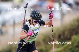 21.10.2023, Arcon, France (FRA): Lola Gilbert Jeanselme (FRA) - Biathlon Samse Summer Tour, sprint, Arcon (FRA). www.nordicfocus.com. © Thibaut/NordicFocus. Every downloaded picture is fee-liable.