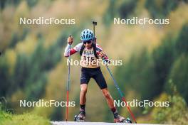 21.10.2023, Arcon, France (FRA): Charly Griffon (FRA) - Biathlon Samse Summer Tour, sprint, Arcon (FRA). www.nordicfocus.com. © Thibaut/NordicFocus. Every downloaded picture is fee-liable.