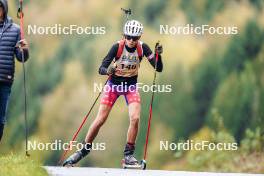 21.10.2023, Arcon, France (FRA): Tom Janier (FRA) - Biathlon Samse Summer Tour, sprint, Arcon (FRA). www.nordicfocus.com. © Thibaut/NordicFocus. Every downloaded picture is fee-liable.