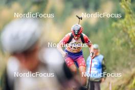 21.10.2023, Arcon, France (FRA): Elie Roussel (FRA) - Biathlon Samse Summer Tour, sprint, Arcon (FRA). www.nordicfocus.com. © Thibaut/NordicFocus. Every downloaded picture is fee-liable.