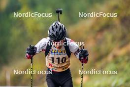 21.10.2023, Arcon, France (FRA): Robin De Gabai (FRA) - Biathlon Samse Summer Tour, sprint, Arcon (FRA). www.nordicfocus.com. © Thibaut/NordicFocus. Every downloaded picture is fee-liable.
