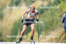 21.10.2023, Arcon, France (FRA): Gaspard Vinay (FRA) - Biathlon Samse Summer Tour, sprint, Arcon (FRA). www.nordicfocus.com. © Thibaut/NordicFocus. Every downloaded picture is fee-liable.