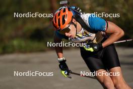 21.10.2023, Arcon, France (FRA): Judicael Perrillat Bottonet (FRA) - Biathlon Samse Summer Tour, sprint, Arcon (FRA). www.nordicfocus.com. © Thibaut/NordicFocus. Every downloaded picture is fee-liable.