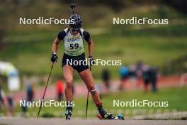 21.10.2023, Arcon, France (FRA): Flavia Barmettler (SUI) - Biathlon Samse Summer Tour, sprint, Arcon (FRA). www.nordicfocus.com. © Thibaut/NordicFocus. Every downloaded picture is fee-liable.