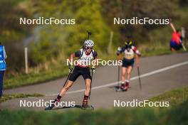 21.10.2023, Arcon, France (FRA): Jaufret Drezet (FRA) - Biathlon Samse Summer Tour, sprint, Arcon (FRA). www.nordicfocus.com. © Thibaut/NordicFocus. Every downloaded picture is fee-liable.