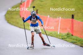 21.10.2023, Arcon, France (FRA): Numa Morand (FRA) - Biathlon Samse Summer Tour, sprint, Arcon (FRA). www.nordicfocus.com. © Thibaut/NordicFocus. Every downloaded picture is fee-liable.