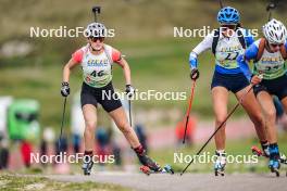 21.10.2023, Arcon, France (FRA): Chloe Orvain (FRA) - Biathlon Samse Summer Tour, sprint, Arcon (FRA). www.nordicfocus.com. © Thibaut/NordicFocus. Every downloaded picture is fee-liable.
