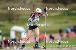 21.10.2023, Arcon, France (FRA): Lisa Siberchicot (FRA) - Biathlon Samse Summer Tour, sprint, Arcon (FRA). www.nordicfocus.com. © Thibaut/NordicFocus. Every downloaded picture is fee-liable.