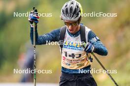 21.10.2023, Arcon, France (FRA): Maiko Gros (FRA) - Biathlon Samse Summer Tour, sprint, Arcon (FRA). www.nordicfocus.com. © Thibaut/NordicFocus. Every downloaded picture is fee-liable.
