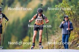21.10.2023, Arcon, France (FRA): Leny Liatard (FRA) - Biathlon Samse Summer Tour, sprint, Arcon (FRA). www.nordicfocus.com. © Thibaut/NordicFocus. Every downloaded picture is fee-liable.