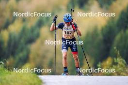 21.10.2023, Arcon, France (FRA): Charli Thiery (FRA) - Biathlon Samse Summer Tour, sprint, Arcon (FRA). www.nordicfocus.com. © Thibaut/NordicFocus. Every downloaded picture is fee-liable.