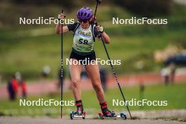 21.10.2023, Arcon, France (FRA): Leandra Buisson (FRA) - Biathlon Samse Summer Tour, sprint, Arcon (FRA). www.nordicfocus.com. © Thibaut/NordicFocus. Every downloaded picture is fee-liable.