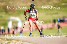 21.10.2023, Arcon, France (FRA): Namou Candau Armand (FRA) - Biathlon Samse Summer Tour, sprint, Arcon (FRA). www.nordicfocus.com. © Thibaut/NordicFocus. Every downloaded picture is fee-liable.