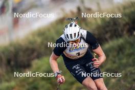21.10.2023, Arcon, France (FRA): Ambroise Meunier (FRA) - Biathlon Samse Summer Tour, sprint, Arcon (FRA). www.nordicfocus.com. © Thibaut/NordicFocus. Every downloaded picture is fee-liable.