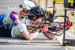 21.10.2023, Arcon, France (FRA): Emma Oustry (FRA) - Biathlon Samse Summer Tour, sprint, Arcon (FRA). www.nordicfocus.com. © Thibaut/NordicFocus. Every downloaded picture is fee-liable.