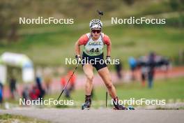 21.10.2023, Arcon, France (FRA): Flurina Volken (SUI) - Biathlon Samse Summer Tour, sprint, Arcon (FRA). www.nordicfocus.com. © Thibaut/NordicFocus. Every downloaded picture is fee-liable.