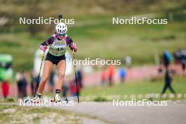 21.10.2023, Arcon, France (FRA): Dana Horngacher (GER) - Biathlon Samse Summer Tour, sprint, Arcon (FRA). www.nordicfocus.com. © Thibaut/NordicFocus. Every downloaded picture is fee-liable.