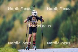 21.10.2023, Arcon, France (FRA): Hugo Buat (FRA) - Biathlon Samse Summer Tour, sprint, Arcon (FRA). www.nordicfocus.com. © Thibaut/NordicFocus. Every downloaded picture is fee-liable.