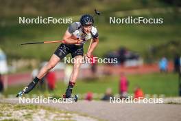 21.10.2023, Arcon, France (FRA): Paul Fontaine (FRA) - Biathlon Samse Summer Tour, sprint, Arcon (FRA). www.nordicfocus.com. © Thibaut/NordicFocus. Every downloaded picture is fee-liable.