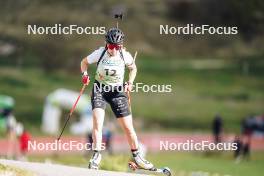 21.10.2023, Arcon, France (FRA): Fany Bertrand (FRA) - Biathlon Samse Summer Tour, sprint, Arcon (FRA). www.nordicfocus.com. © Thibaut/NordicFocus. Every downloaded picture is fee-liable.