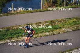 21.10.2023, Arcon, France (FRA): Antonin Guigonnat (FRA) - Biathlon Samse Summer Tour, sprint, Arcon (FRA). www.nordicfocus.com. © Thibaut/NordicFocus. Every downloaded picture is fee-liable.