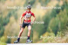 21.10.2023, Arcon, France (FRA): Hugo Elien (FRA) - Biathlon Samse Summer Tour, sprint, Arcon (FRA). www.nordicfocus.com. © Thibaut/NordicFocus. Every downloaded picture is fee-liable.
