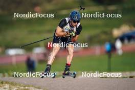 21.10.2023, Arcon, France (FRA): Remi Broutier (FRA) - Biathlon Samse Summer Tour, sprint, Arcon (FRA). www.nordicfocus.com. © Thibaut/NordicFocus. Every downloaded picture is fee-liable.