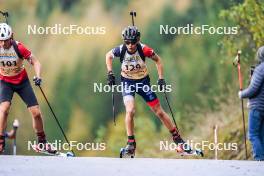 21.10.2023, Arcon, France (FRA): Thomas Pereiro Das (FRA) - Biathlon Samse Summer Tour, sprint, Arcon (FRA). www.nordicfocus.com. © Thibaut/NordicFocus. Every downloaded picture is fee-liable.