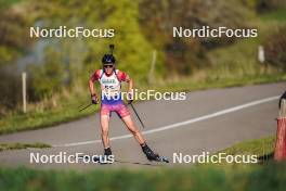 21.10.2023, Arcon, France (FRA): Ilann Dupont (FRA) - Biathlon Samse Summer Tour, sprint, Arcon (FRA). www.nordicfocus.com. © Thibaut/NordicFocus. Every downloaded picture is fee-liable.