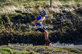 21.10.2023, Arcon, France (FRA): Cyril Lombard (FRA) - Biathlon Samse Summer Tour, sprint, Arcon (FRA). www.nordicfocus.com. © Thibaut/NordicFocus. Every downloaded picture is fee-liable.