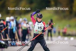 21.10.2023, Arcon, France (FRA): Noemie Remonnay (FRA) - Biathlon Samse Summer Tour, sprint, Arcon (FRA). www.nordicfocus.com. © Thibaut/NordicFocus. Every downloaded picture is fee-liable.