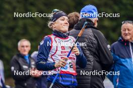 21.10.2023, Arcon, France (FRA): Sophie Chauveau (FRA) - Biathlon Samse Summer Tour, sprint, Arcon (FRA). www.nordicfocus.com. © Thibaut/NordicFocus. Every downloaded picture is fee-liable.