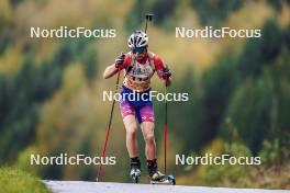 21.10.2023, Arcon, France (FRA): Timothee Lambert (FRA) - Biathlon Samse Summer Tour, sprint, Arcon (FRA). www.nordicfocus.com. © Thibaut/NordicFocus. Every downloaded picture is fee-liable.