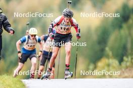 21.10.2023, Arcon, France (FRA): Benoit Nicoud (FRA) - Biathlon Samse Summer Tour, sprint, Arcon (FRA). www.nordicfocus.com. © Thibaut/NordicFocus. Every downloaded picture is fee-liable.