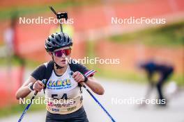 21.10.2023, Arcon, France (FRA): Sophie Pellizzaro (FRA) - Biathlon Samse Summer Tour, sprint, Arcon (FRA). www.nordicfocus.com. © Thibaut/NordicFocus. Every downloaded picture is fee-liable.