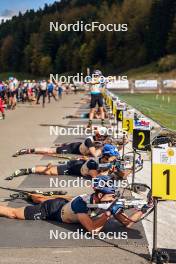 21.10.2023, Arcon, France (FRA): Quentin Fillon Maillet (FRA) - Biathlon Samse Summer Tour, sprint, Arcon (FRA). www.nordicfocus.com. © Thibaut/NordicFocus. Every downloaded picture is fee-liable.