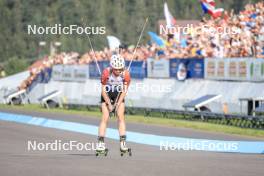 27.08.2023, Brezno-Osrblie, Slovakia (SVK): Marketa Davidova (CZE) - IBU Summer Biathlon World Championships, mass women, Brezno-Osrblie (SVK). www.nordicfocus.com. © Manzoni/NordicFocus. Every downloaded picture is fee-liable.