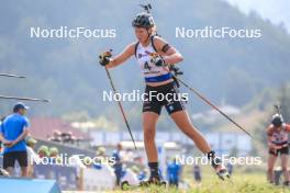 27.08.2023, Brezno-Osrblie, Slovakia (SVK): Lisa Maria Spark (GER) - IBU Summer Biathlon World Championships, mass women, Brezno-Osrblie (SVK). www.nordicfocus.com. © Manzoni/NordicFocus. Every downloaded picture is fee-liable.
