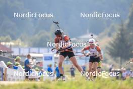 27.08.2023, Brezno-Osrblie, Slovakia (SVK): Jessica Jislova (CZE) - IBU Summer Biathlon World Championships, mass women, Brezno-Osrblie (SVK). www.nordicfocus.com. © Manzoni/NordicFocus. Every downloaded picture is fee-liable.