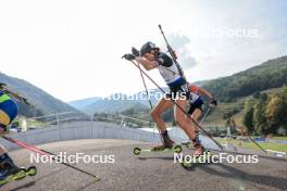 27.08.2023, Brezno-Osrblie, Slovakia (SVK): Tuuli Tomingas (EST) - IBU Summer Biathlon World Championships, mass women, Brezno-Osrblie (SVK). www.nordicfocus.com. © Manzoni/NordicFocus. Every downloaded picture is fee-liable.