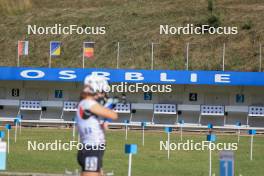 27.08.2023, Brezno-Osrblie, Slovakia (SVK): Lora Radkovska (BUL) - IBU Summer Biathlon World Championships, pursuit junior women, Brezno-Osrblie (SVK). www.nordicfocus.com. © Manzoni/NordicFocus. Every downloaded picture is fee-liable.