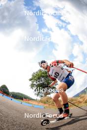 26.08.2023, Brezno-Osrblie, Slovakia (SVK): Jiri Blaha (CZE) - IBU Summer Biathlon World Championships, sprint junior men, Brezno-Osrblie (SVK). www.nordicfocus.com. © Manzoni/NordicFocus. Every downloaded picture is fee-liable.