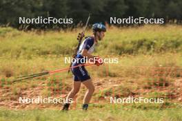 26.08.2023, Brezno-Osrblie, Slovakia (SVK): Ema Sobol (CRO) - IBU Summer Biathlon World Championships, sprint junior women, Brezno-Osrblie (SVK). www.nordicfocus.com. © Manzoni/NordicFocus. Every downloaded picture is fee-liable.