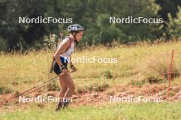 26.08.2023, Brezno-Osrblie, Slovakia (SVK): Emilia Sainciuc (MDA) - IBU Summer Biathlon World Championships, sprint junior women, Brezno-Osrblie (SVK). www.nordicfocus.com. © Manzoni/NordicFocus. Every downloaded picture is fee-liable.