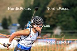 26.08.2023, Brezno-Osrblie, Slovakia (SVK): Lora Hristova (BUL) - IBU Summer Biathlon World Championships, sprint junior women, Brezno-Osrblie (SVK). www.nordicfocus.com. © Manzoni/NordicFocus. Every downloaded picture is fee-liable.