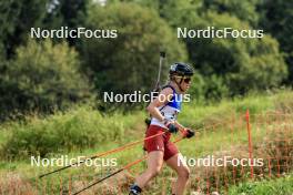 26.08.2023, Brezno-Osrblie, Slovakia (SVK): Annija Sabule (LAT) - IBU Summer Biathlon World Championships, sprint women, Brezno-Osrblie (SVK). www.nordicfocus.com. © Manzoni/NordicFocus. Every downloaded picture is fee-liable.